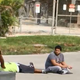 Charles Kinsey, shown on the ground with his hands up, was shot by a North Miami police officer.
NBC News Screenshot